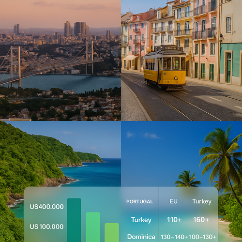 Comparing Turkish Citizenship Program with Portuguese Golden Visa Vs&nbsp;Others