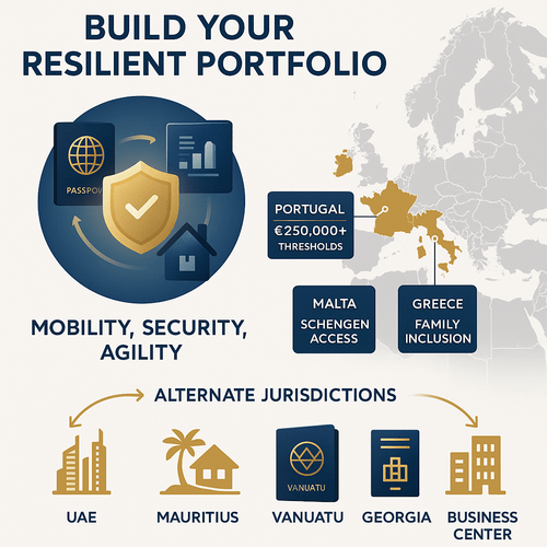 European Residency Programmes: Your ‘Plan B’ for Mobility & Long‑Term&nbsp;Security