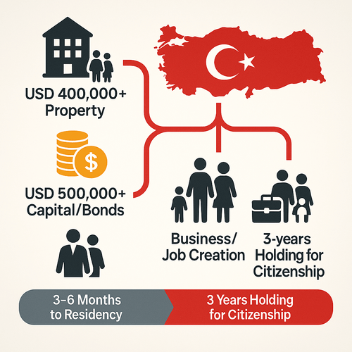 Turkish Residency by Investment: Your Path to Long-Term Stay and Eventual&nbsp;Citizenship
