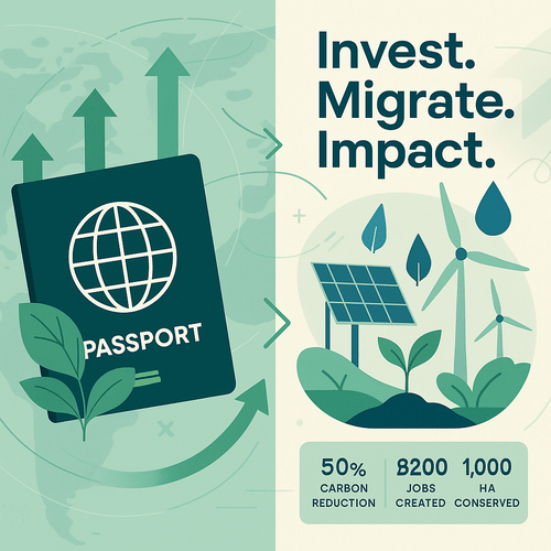 Sustainable Investment Immigration: Aligning Your Goals with Green&nbsp;Initiatives