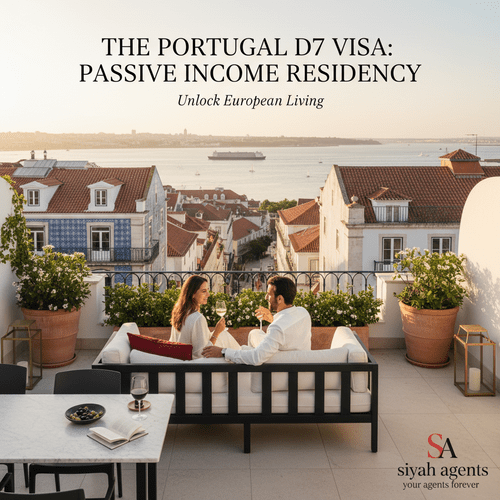 The Portugal D7 Visa: Your Complete Guide to Residency for Passive Income&nbsp;Earners
